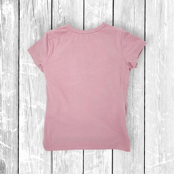 Rescued Is My Favorite Breed Tee Women S Pink Dog Mom NWOT - Picture 2 of 7